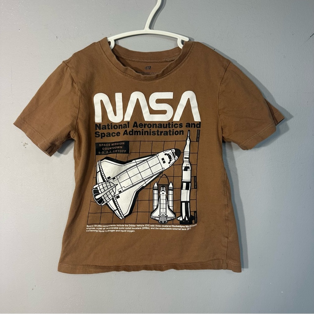 🌻5/$30🌻 🧸KIDS | H&M NASA T-Shirt - unisex